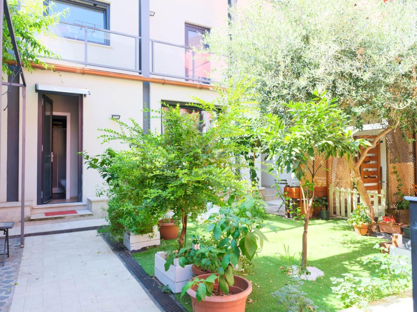 Ferienwohnung Il Giardino Dell'Argano Rosso Rom Exterior foto