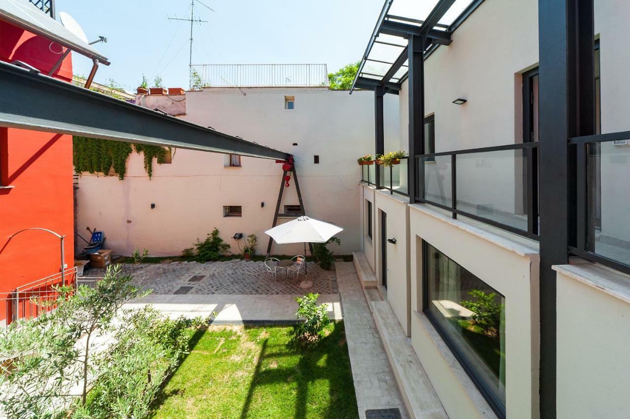 Ferienwohnung Il Giardino Dell'Argano Rosso Rom Exterior foto